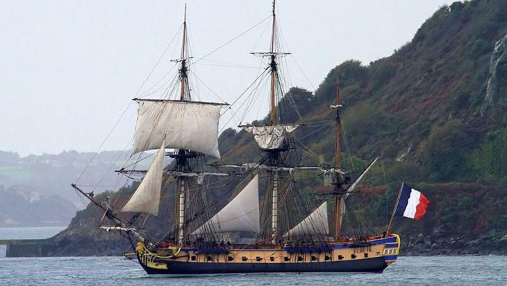 Cultural Vessel - L'Hermione - Rebuilding of La Fayette Fregate ...